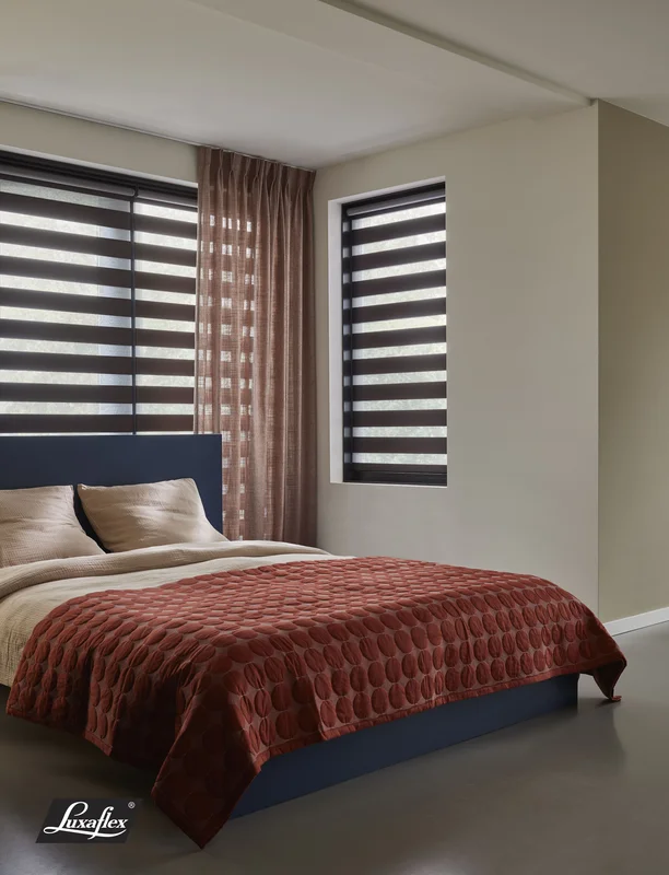 Luxaflex Duo Roller fitted to a modern window