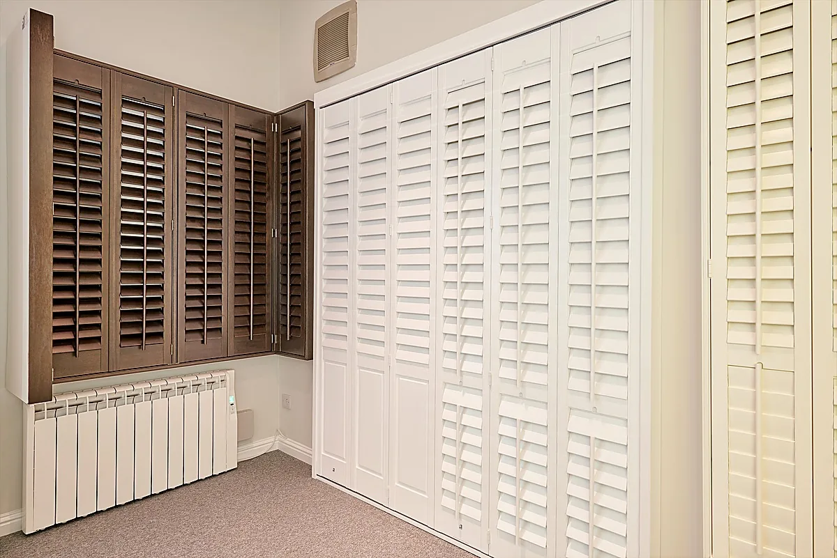 Full height shutters on display at the Edinburgh Design Studio