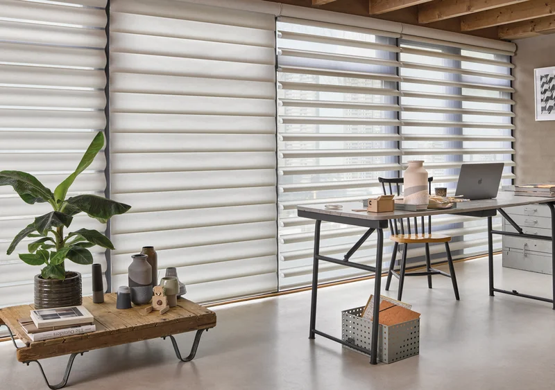 Luxaflex Pirouette sheer blinds