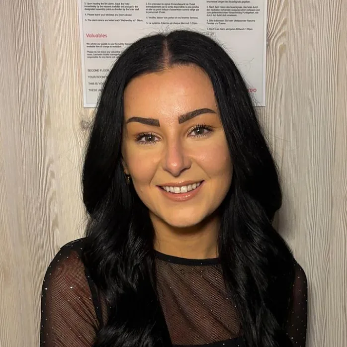 Stacey, part of the reception team who answer the phone at The Scottish Shutter Company