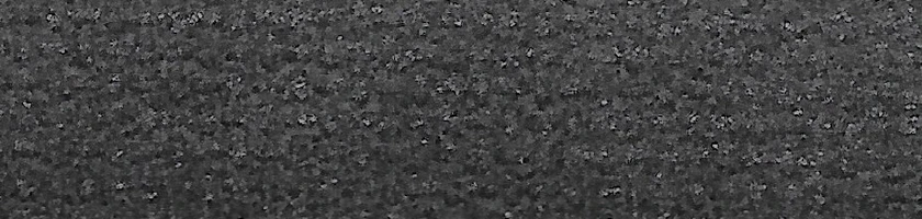 Duette Unix fabric swatch 1858 Black, Unix Room Darkening (RD) DuoTone
