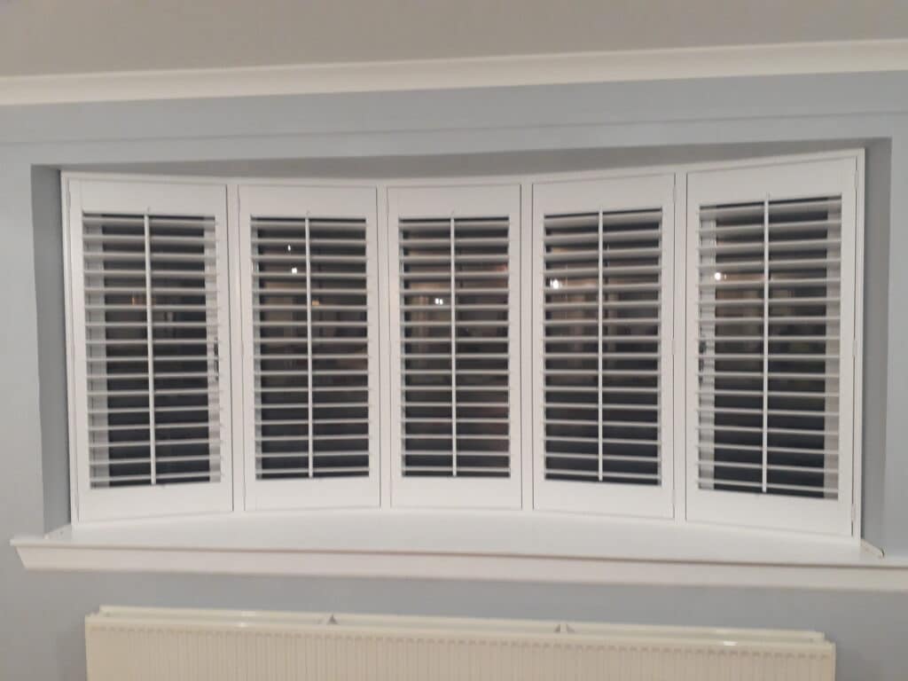 Bow Window Shutters