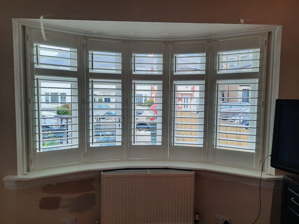 Bow Window Shutters