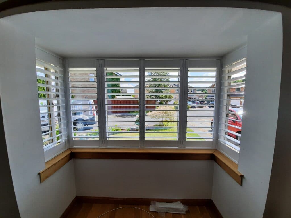 Square Bay Window Shutters