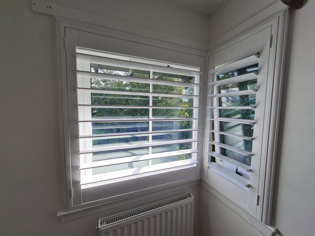 Corner Window Shutters