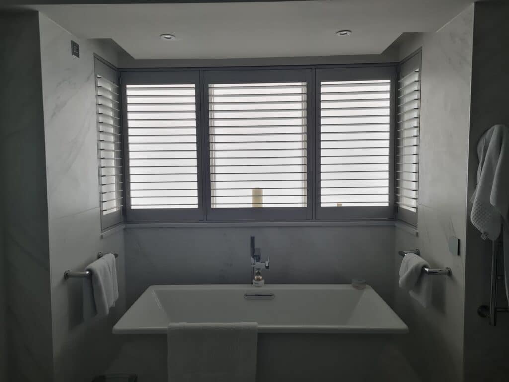 Square Bay Window Shutters