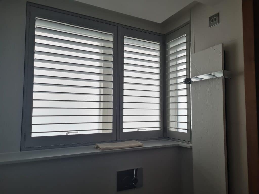 Corner Window Shutters