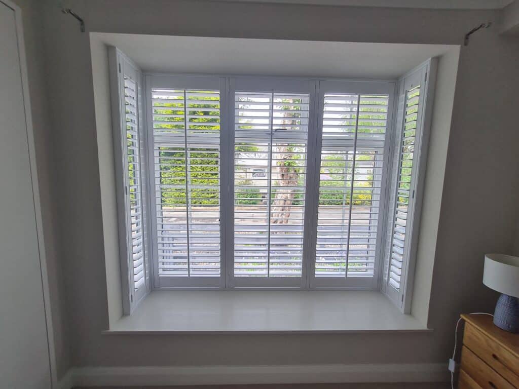 Square Bay Window Shutters