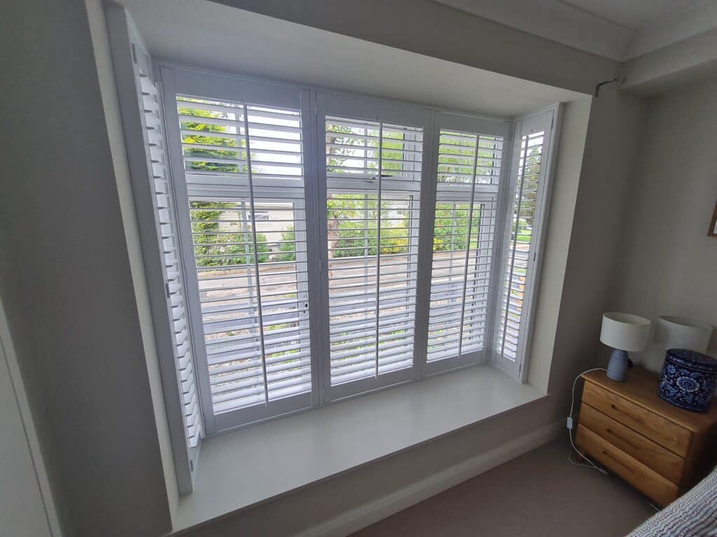 Square Bay Window Shutters