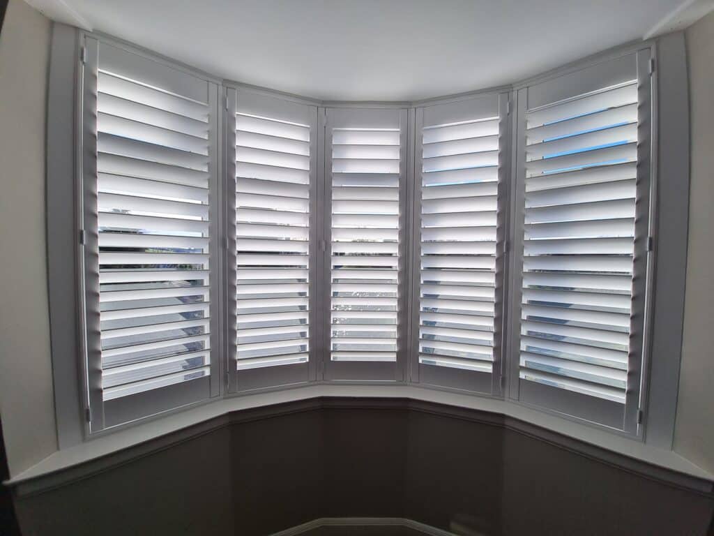 Bow Window Shutters