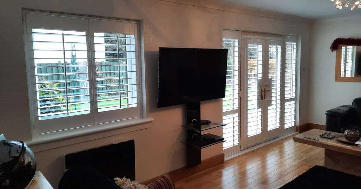 Bi-Fold Shutters For Sliding Glass Doors