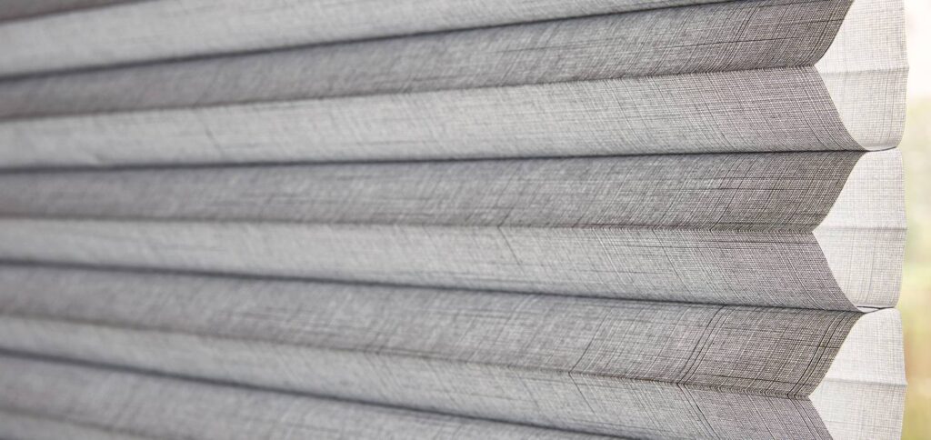 Luxaflex Duette Batiste energy insulating fabric - The Scottish Shutter Company