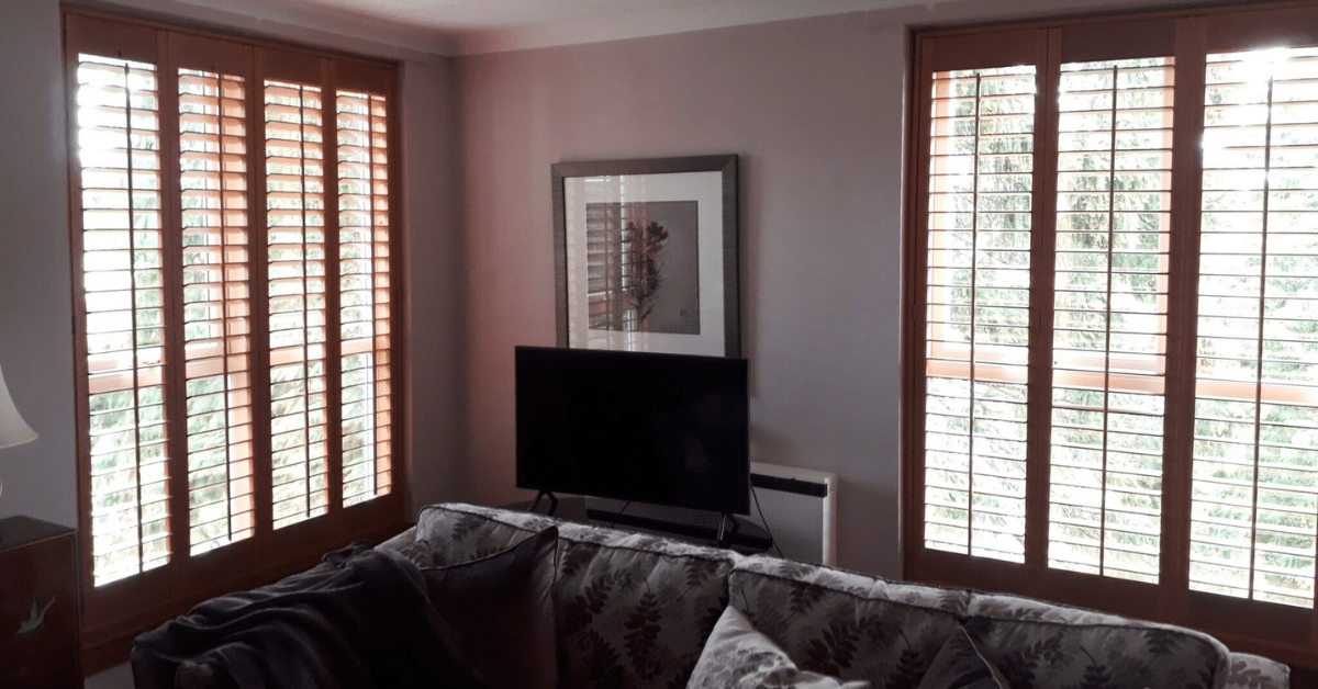 Full height shutters