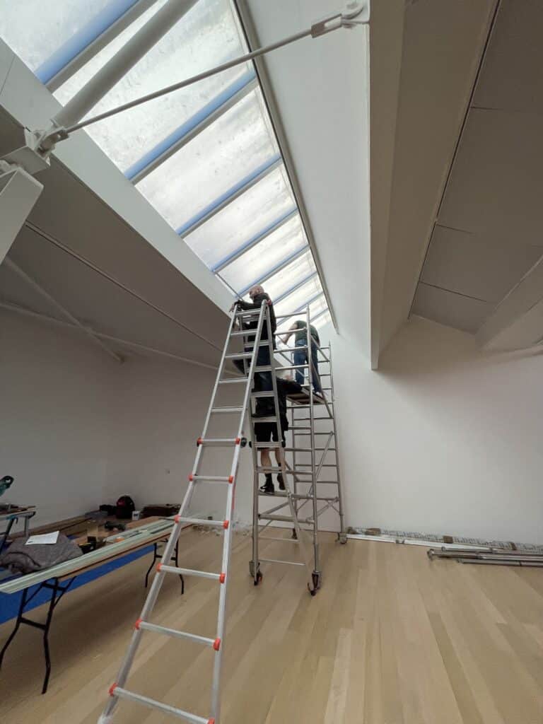 The Fruitmarket Gallery Edinburgh - Parma Dimout Blinds 9