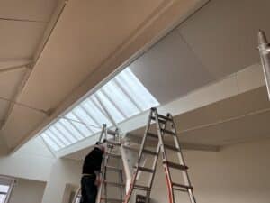 shutter installation