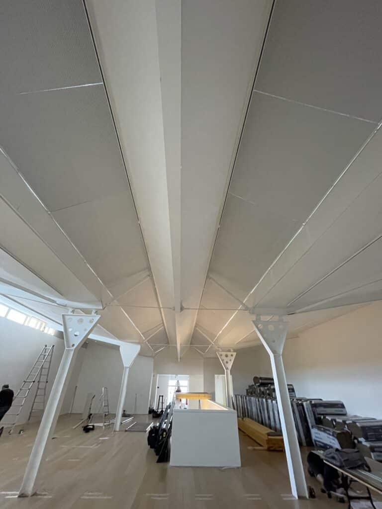 The Fruitmarket Gallery Edinburgh - Parma Dimout Blinds 1