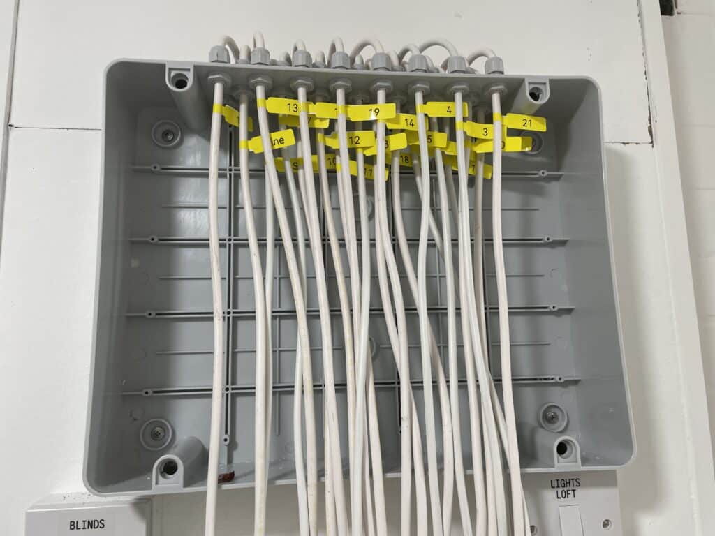 The Scottish Shutter Company Motorised Blinds Power Distribution Box 3