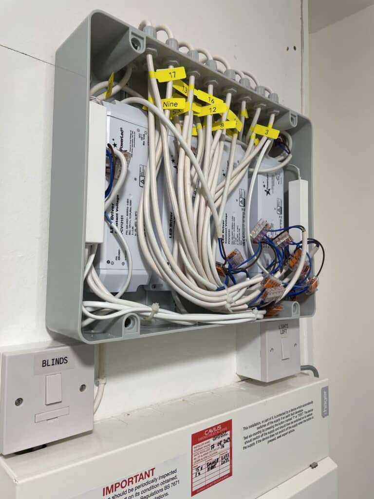 The Scottish Shutter Company Motorised Blinds Power Distribution Box 2