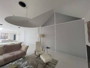 Motorised Cellular Gable Blinds 4