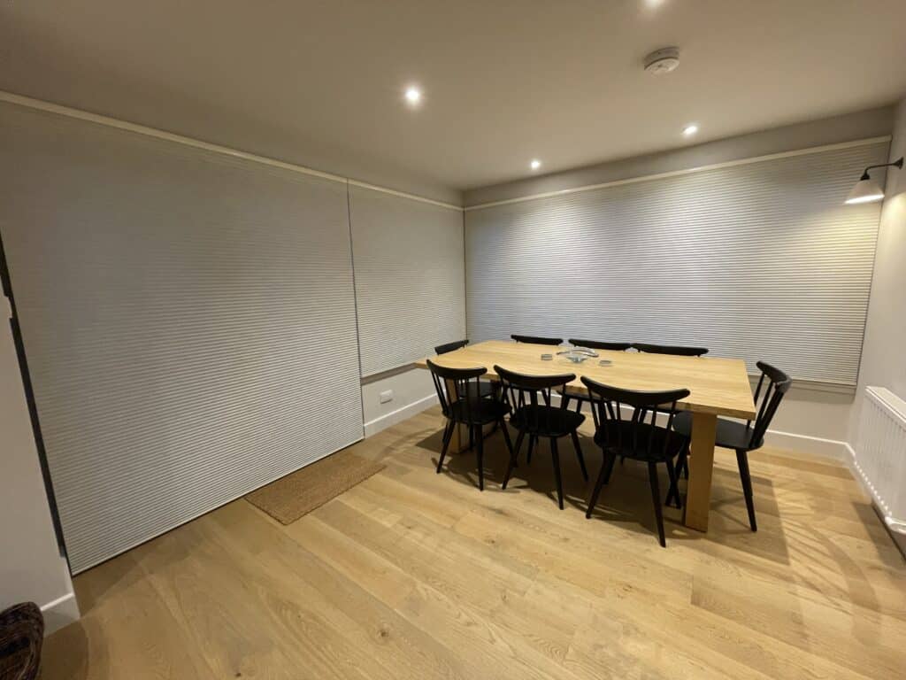 Motorised Duette Blinds 1 - Dumfries by The Scottish Shutter Company