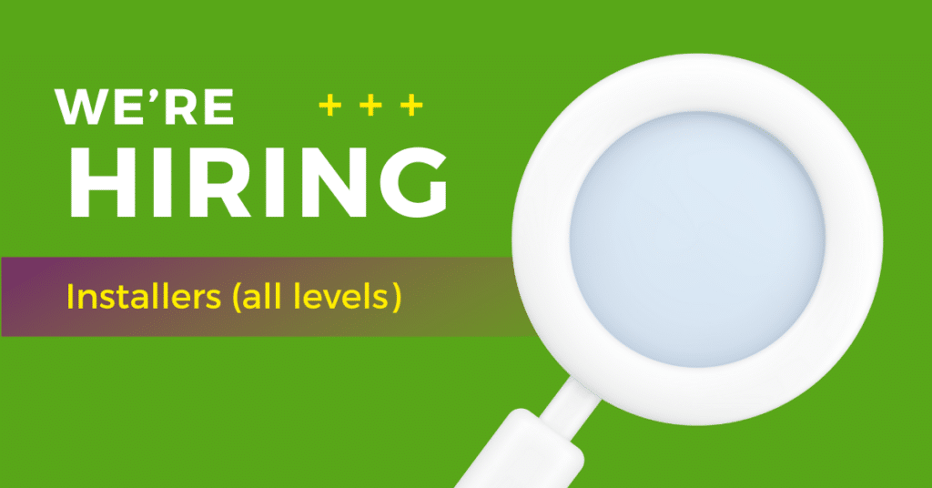 We're Hiring Installers at All Levels - The Scottish Shutter Company