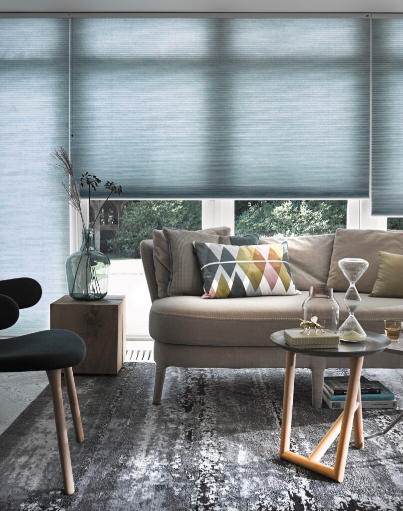 Luxaflex sound insulating Duette blinds - The Scottish Shutter Company