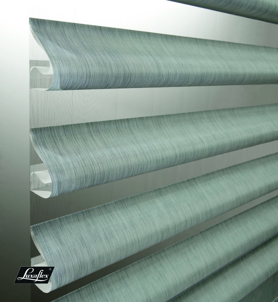 Luxaflex Pirouette ClearView Apollo Fabric