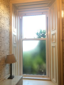 New sliding sash replacement windows from the inside