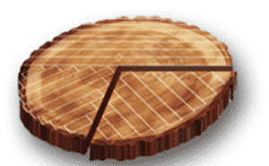 Quarter-Sawn timber used for making high quality real-wood window shutters