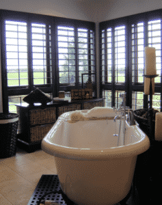 Bathroom Window Shutters from The Scottish Shutter Company