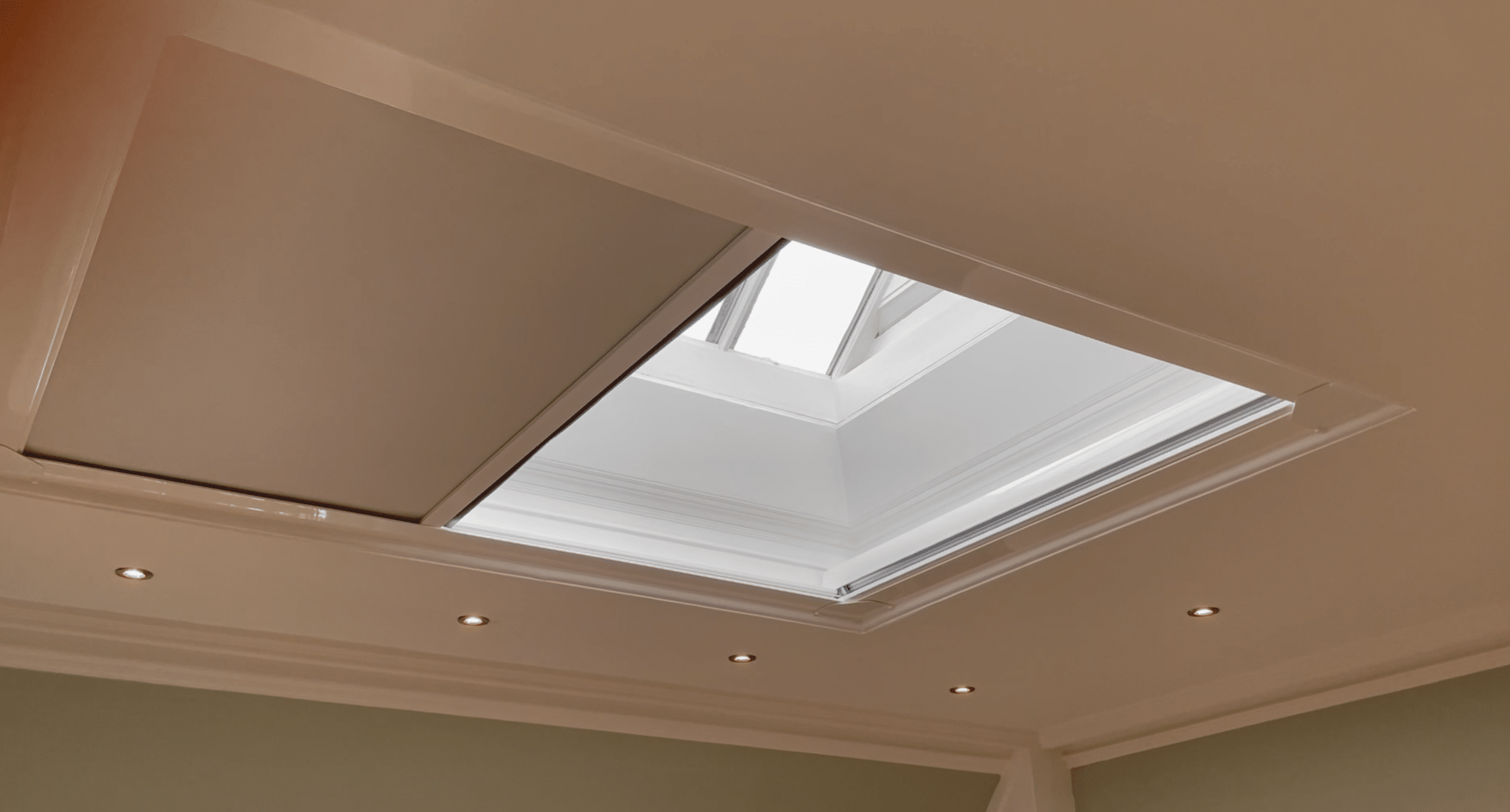 Motorised Roof Lantern Dimout Blind (Peebles)