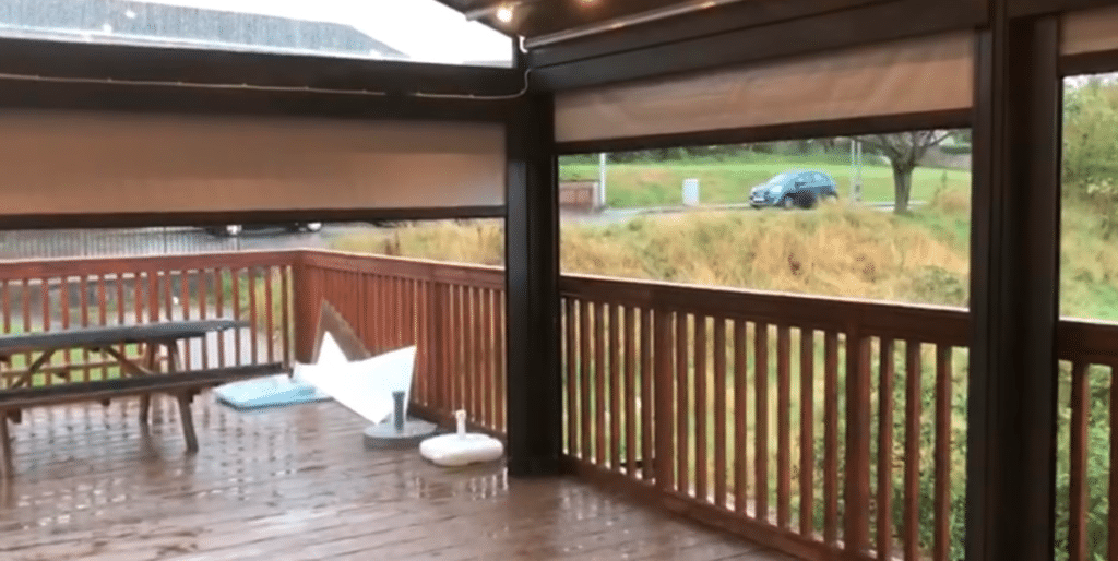 External Zipped Roller Blinds