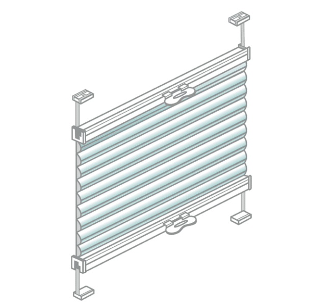 Parma Honeycomb Blind - SmartLift SmartFit (25mm & 45mm pleat)