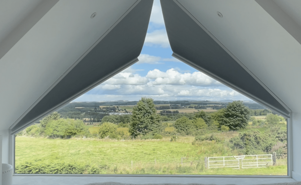 Motorised Gable Blinds Wiring in Banchory