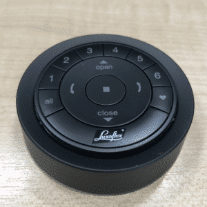 Luxaflex Wall Mounter Powerview Controller in Black